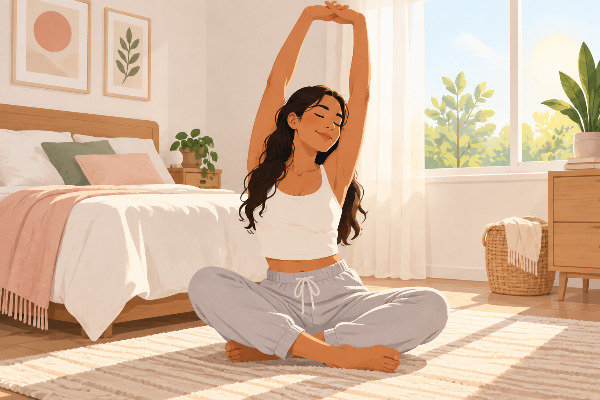Estiramientos matutinos para despertar tu cuerpo