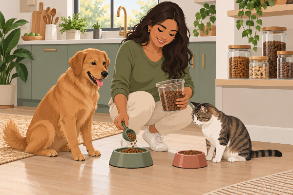 Organiza los horarios de comida de tu mascota