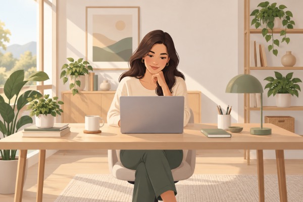 Ideas para un home office minimalista
